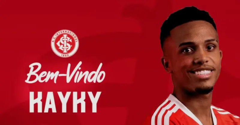 Kayky chega ao Internacional e define chegada como 